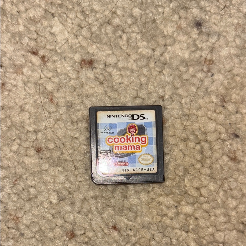 Nintendo DS Cooking Mama Game Cartridge